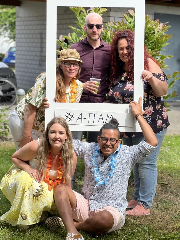 Sommerfest im Ketscher Pflegeheim PARKSTRASSE mit Fotobox