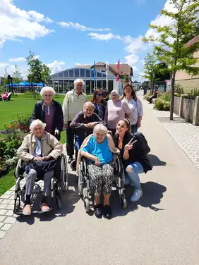 Unsere Bewohnerinnen und Bewohner besuchten die Gartenschau Eppingen